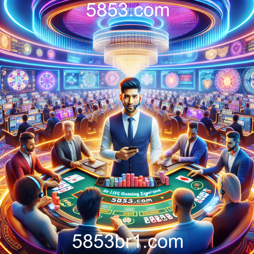 Explorando a Categoria de Jogos ao Vivo no 5853.com